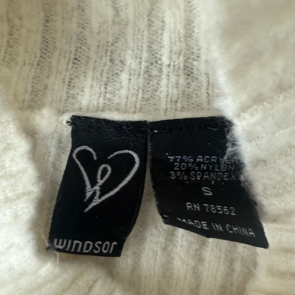 Windsor Cream Ribbed Knit Top - Picture 7 of 7